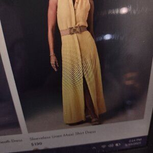 Yellow from one of the best...Boston Proper! NWT